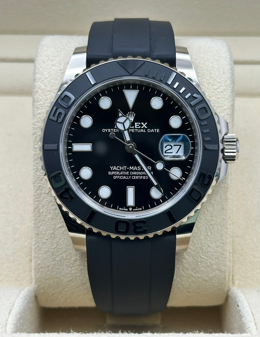 Rolex Yacht-Master 226659, 2019, black dial, Oysterflex bracelet