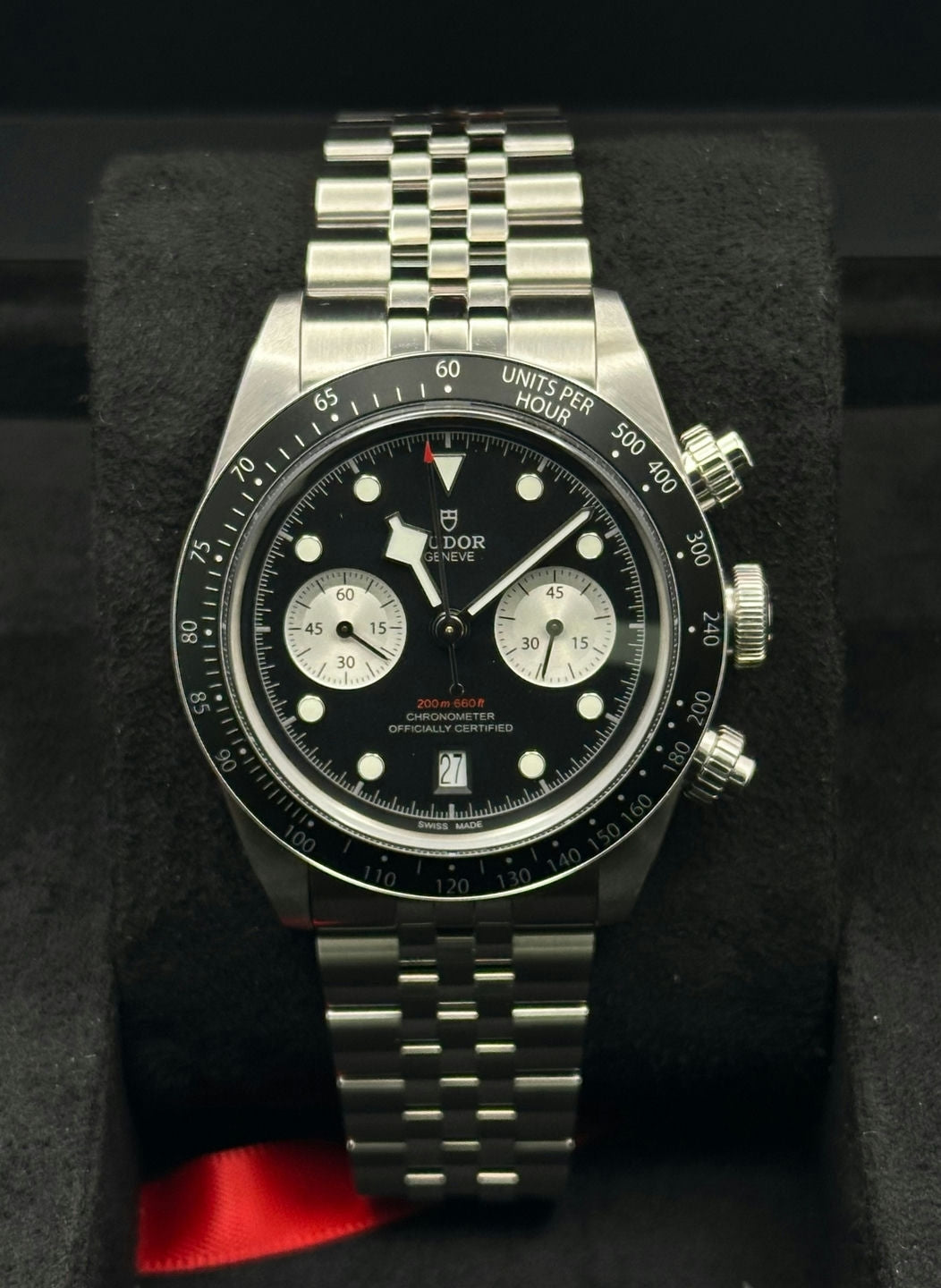 Tudor Black Bay 79360N, 2026, black dial, Jubilee bracelet