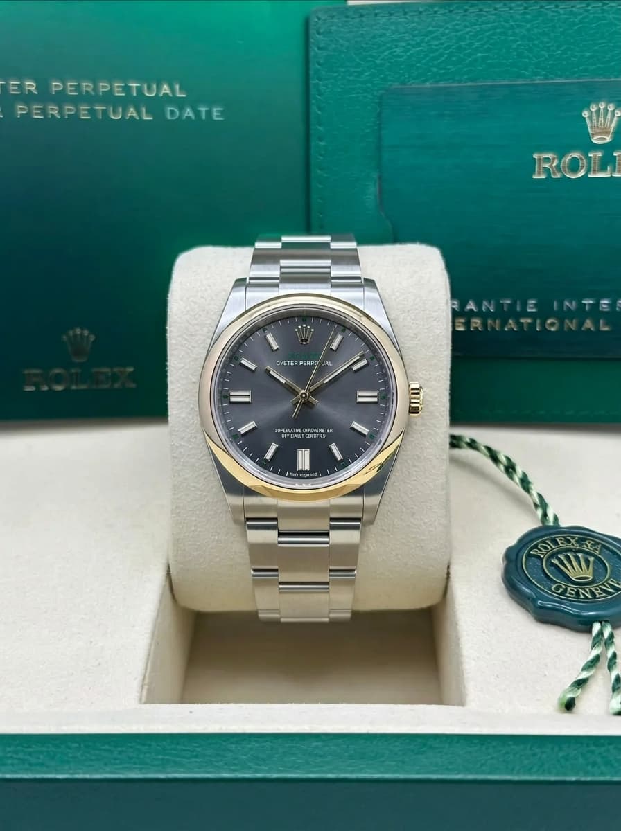 Rolex Oyster Perpetual - Rhodium Dial - Oyster Bracelet - 126003