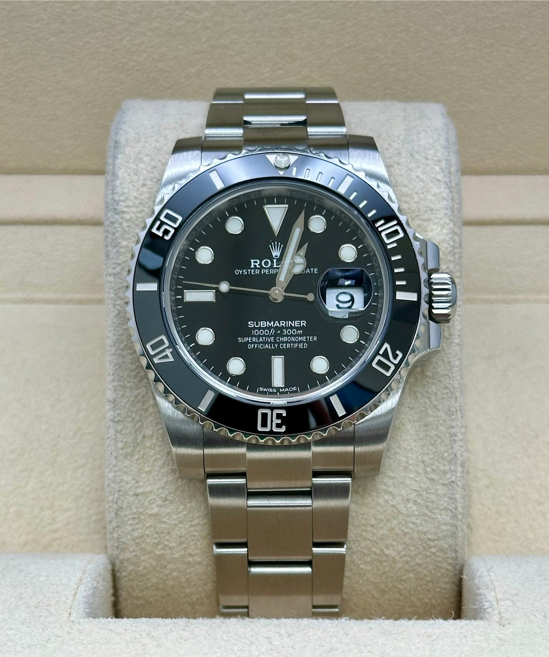 Rolex Submariner 116610LN, 2020, black dial, Oyster bracelet