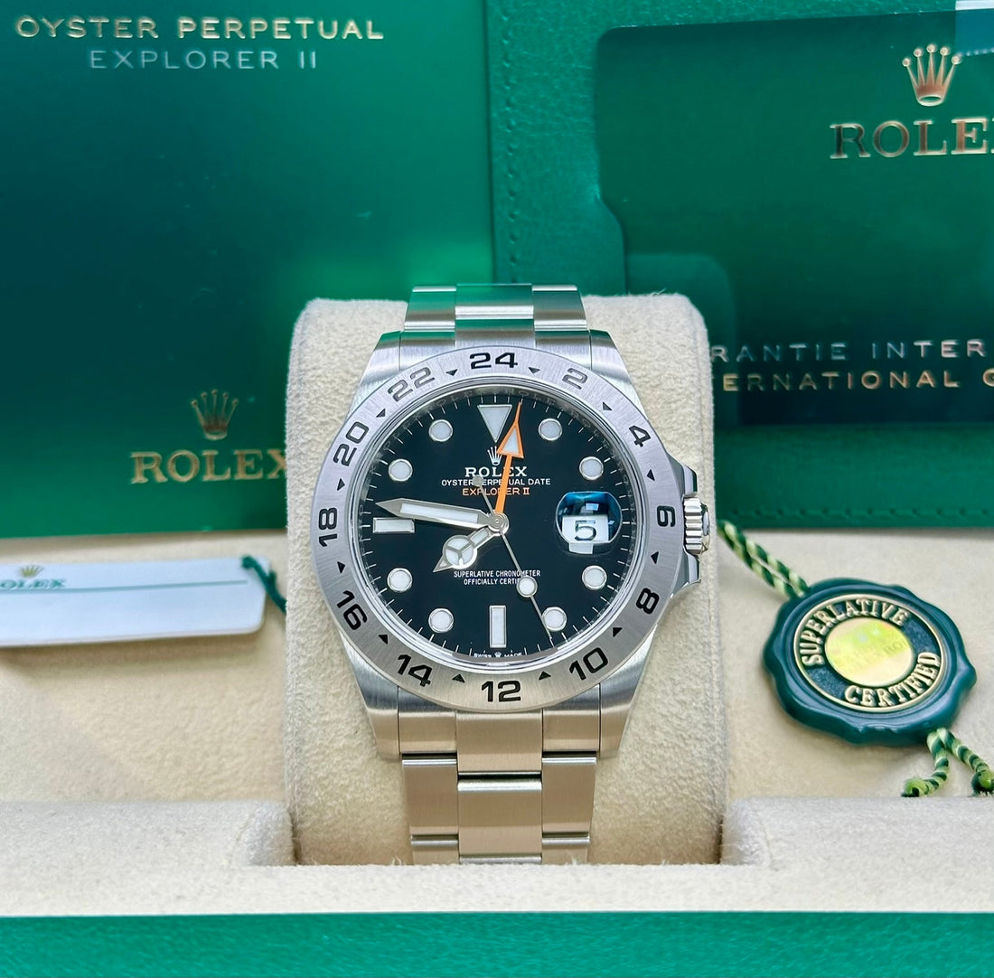 Rolex Explorer 226570, 2023, black dial, Oyster bracelet