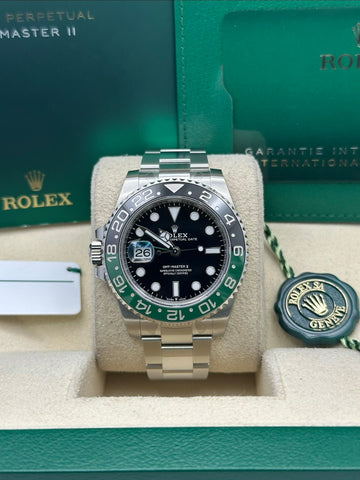 Rolex GMT-Master II Black Dial Oyster Bracelet 126720VTNR Sprite