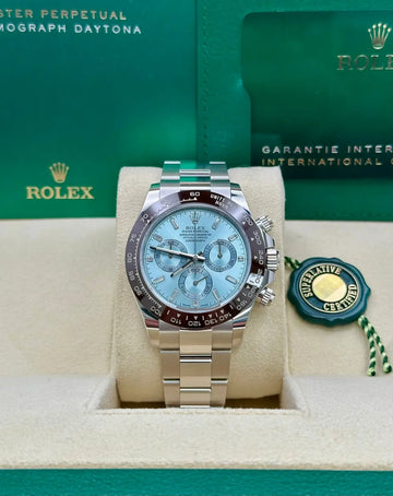 Rolex 950 Platinum  Daytona 40  - Ice Blue Diamond Dial - 116506 id