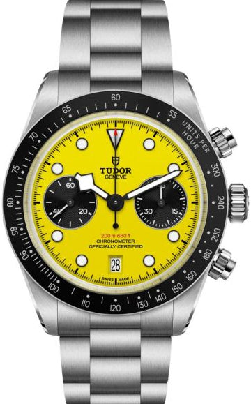 Tudor Black Bay Chrono 39 Yellow Dial Ref - M79310N-0001