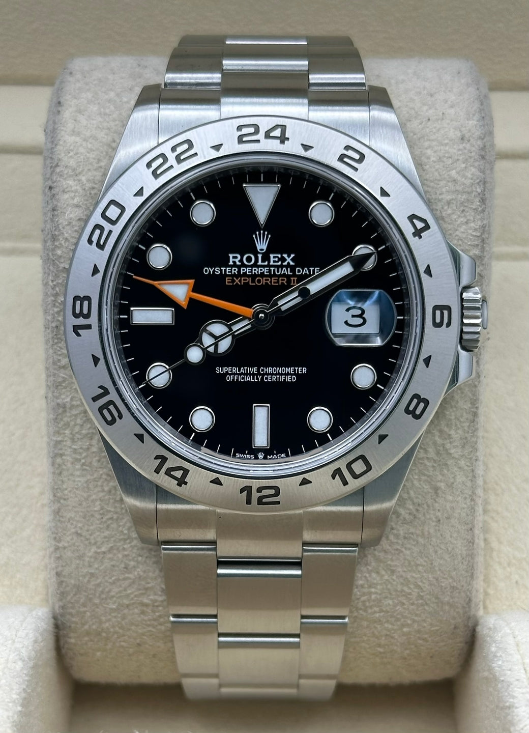 Rolex Explorer 226570, 2021, black dial, Oyster bracelet