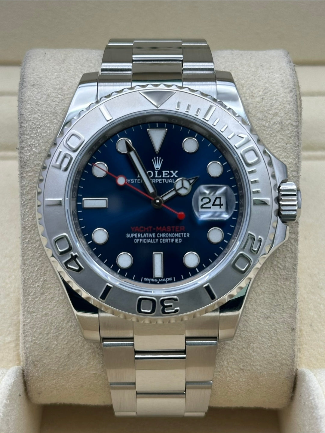 Rolex 116622 with 40mm Oystersteel case