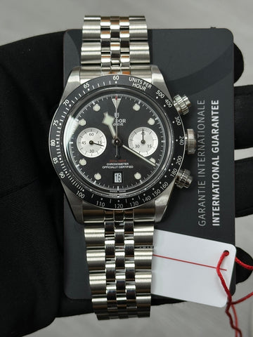 Tudor Black Bay Black Dial Jubilee Bracelet 79360N
