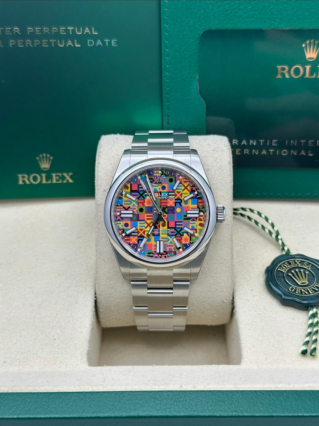 Rolex Oyster Perpetual 41 Puzzle Dial Oyster Bracelet - 134300 - 2026