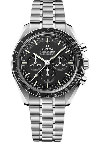 Omega Speedmaster Moonwatch Professional Co-Axial Master Chronometer Chronograph Watch - 42 mm Steel Case - Black Dial - 310.30.42.50.01.002