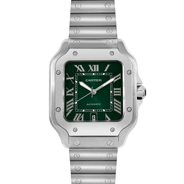 Cartier Santos De Cartier WSSA0062 Green Dial Large - 2025