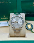 Rolex Oyster Perpetual 41 124300, 2024, silver dial, Oyster bracelet