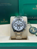 Rolex Daytona 116500LN, 2021, white dial, Oyster bracelet