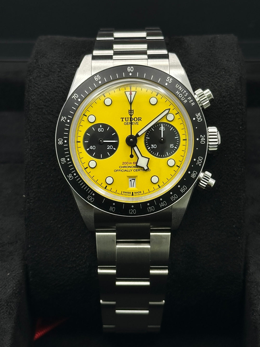 Tudor Black Bay Chrono 39 Yellow Dial Ref - M79310N-0001