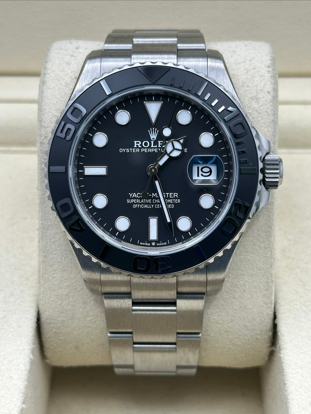 Rolex Yacht-Master 226627, 2026, black dial, Oyster bracelet