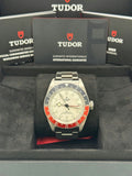 Tudor Black Bay 79830RB, 2026, white dial, Oyster bracelet