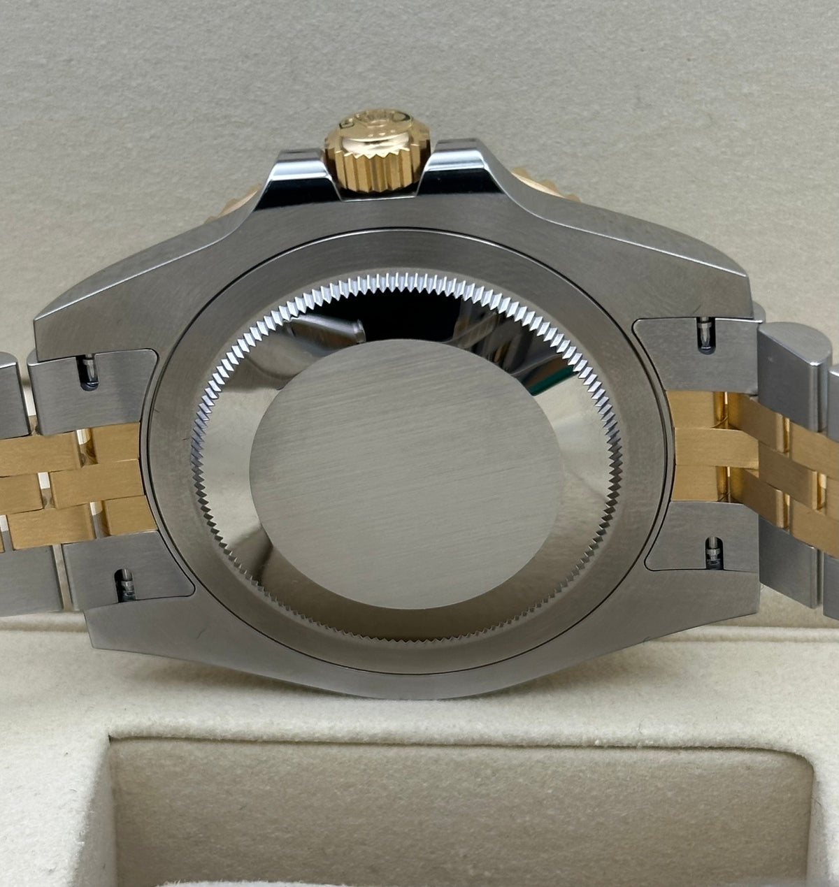Rolex GMT-Master II 126713GRNR with sapphire crystal