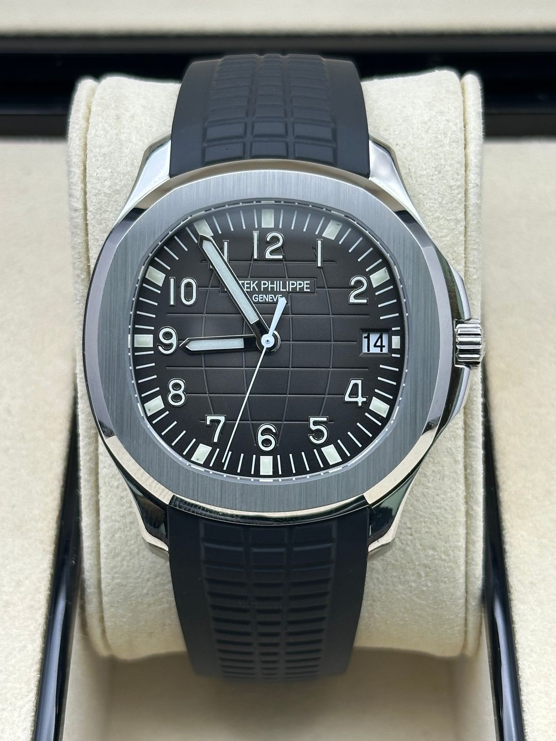 Patek Philippe Aquanaut 5167A-001, 2021, black dial, rubber strap