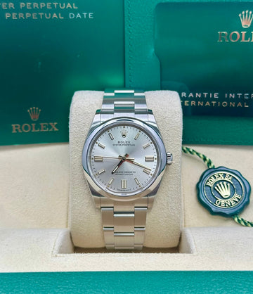 Rolex Oyster Perpetual 36 126000, 2024, silver dial, Oyster bracelet