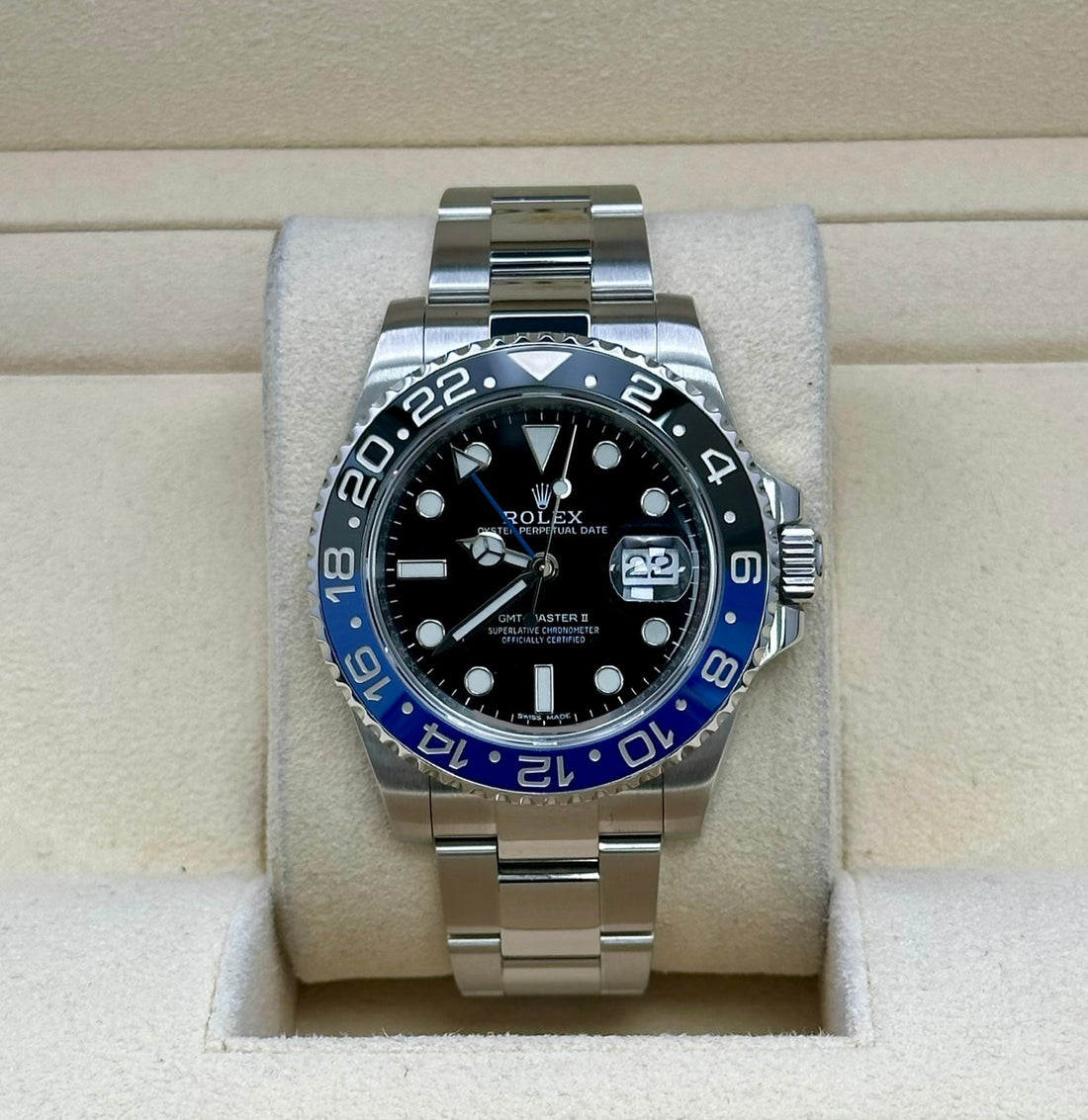 Rolex GMT-Master II 116710BLNR, 2016, black dial, Oyster bracelet
