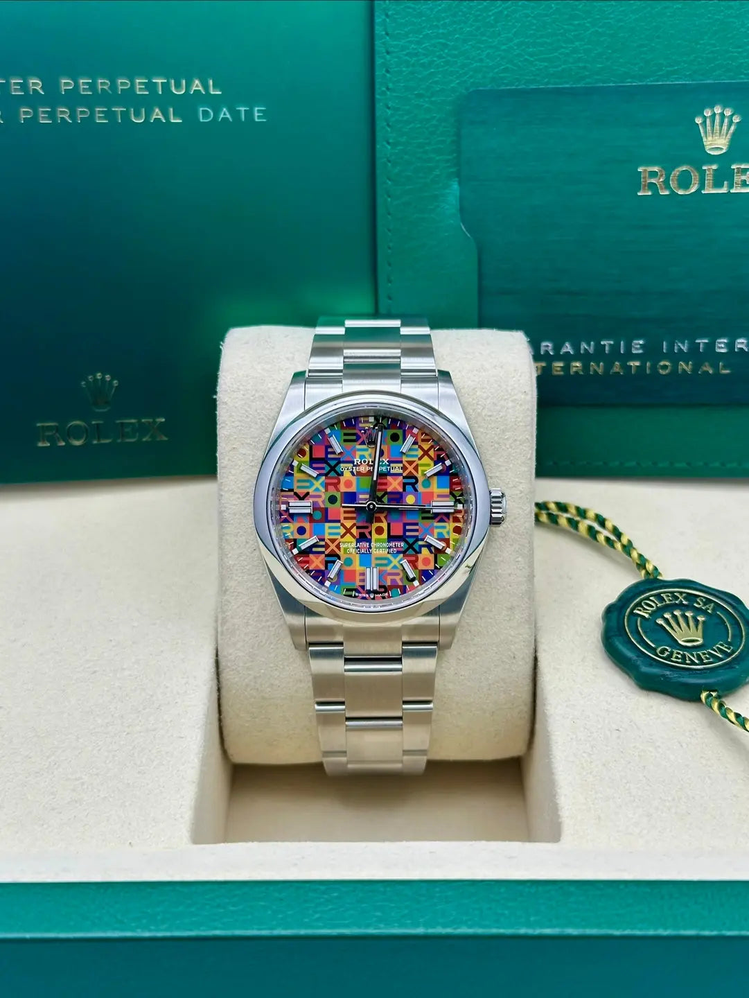Rolex Oyster Perpetual 36 Jubilee Dial Oyster Bracelet - 126000 - 2026