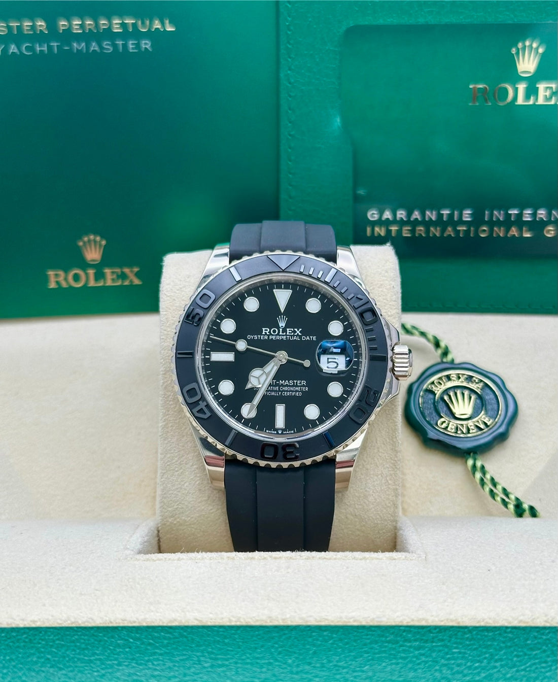 Rolex Yacht-Master 226659, 2021, black dial, Oysterflex bracelet