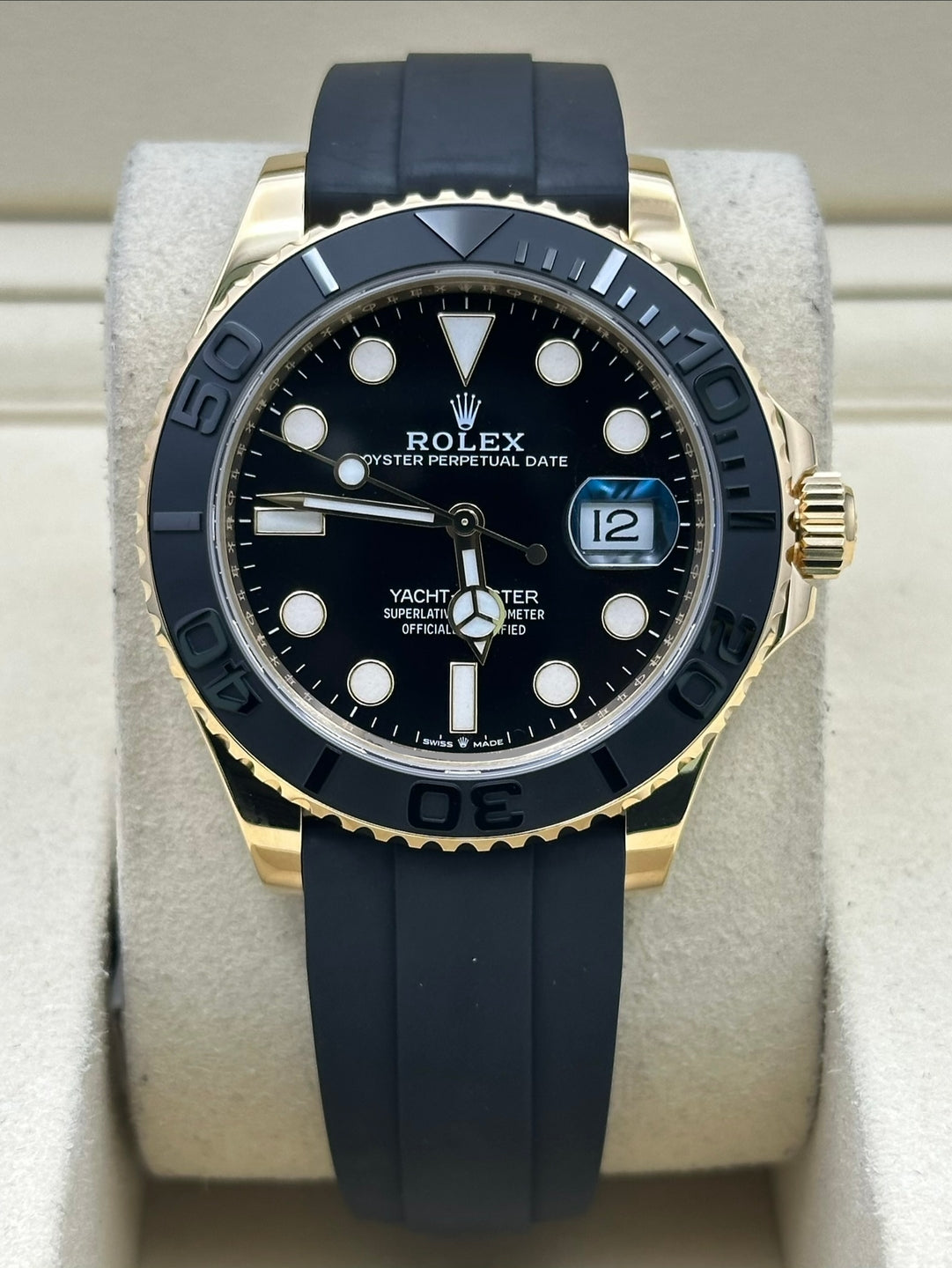 Rolex Yacht-Master 226658, 2023, black dial, Oysterflex bracelet