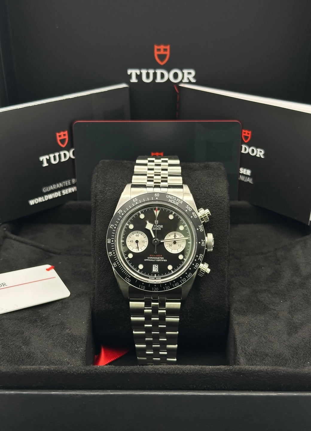 Tudor Black Bay 79360N, 2026, black dial, Jubilee bracelet