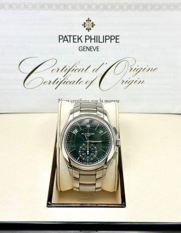 Patek Philippe Green Dial Metal Bracelet 5905/1A-001