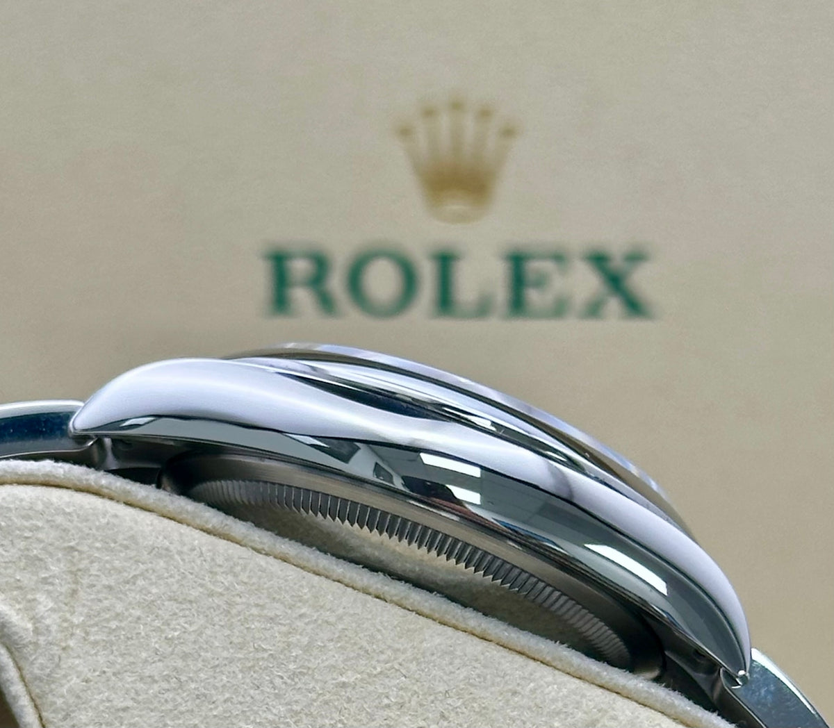 Rolex Oyster Perpetual 36 126000 with smooth domed bezel