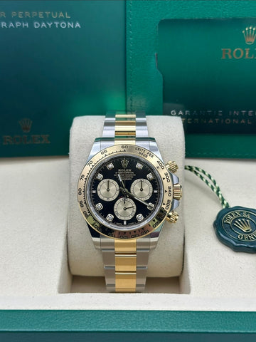 Rolex Cosmograph Daytona Black Diamonds Dial Oyster Bracelet 126503