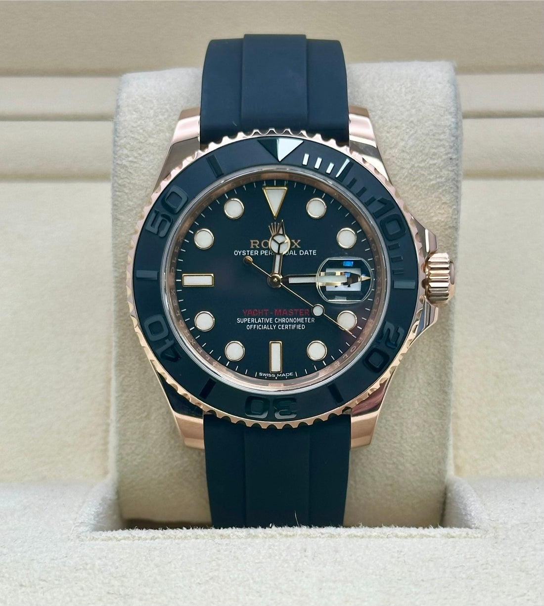 Rolex 116655, 2015, black dial, Oysterflex bracelet