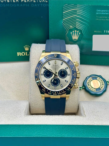 Rolex Yellow Gold  Daytona 40  - Champagne And Index Dial - PIKACHU YML Dial - Black Oysterflex Strap - 116518LN chbkof
