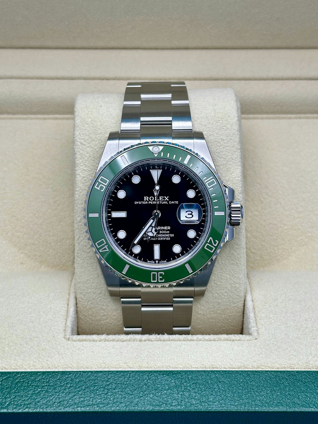 Rolex Submariner Date Starbucks 126610LV, 2020, black dial, Oyster bracelet