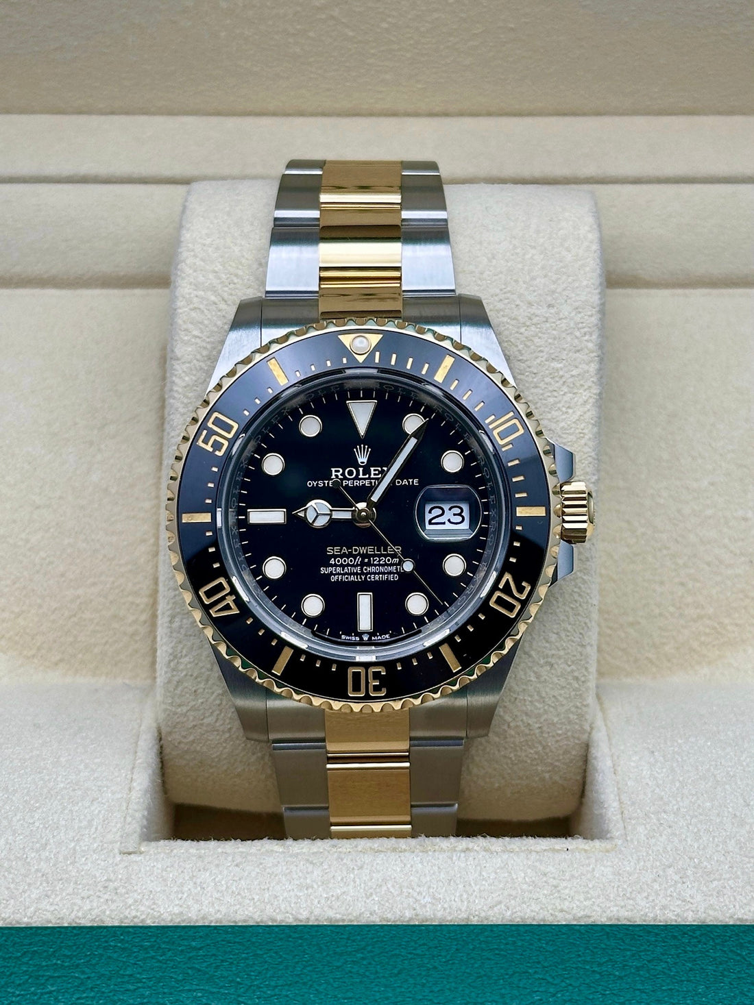 Rolex Sea-Dweller 126603, 2023, black dial, Oyster bracelet