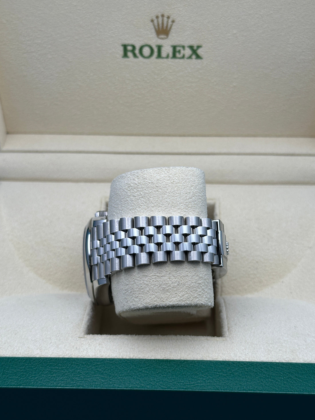 Rolex Datejust 36 126200, 2024, silver index dial, Jubilee bracelet