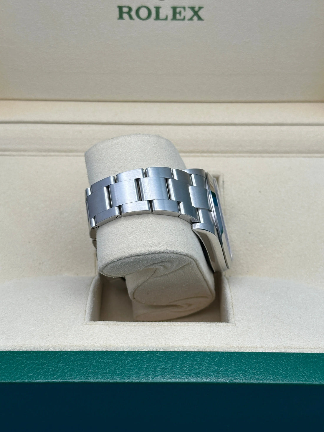 Rolex Explorer 124270, 2025, black dial, Oyster bracelet