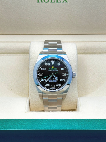 Rolex Air King Oystersteel - Black Dial 116900