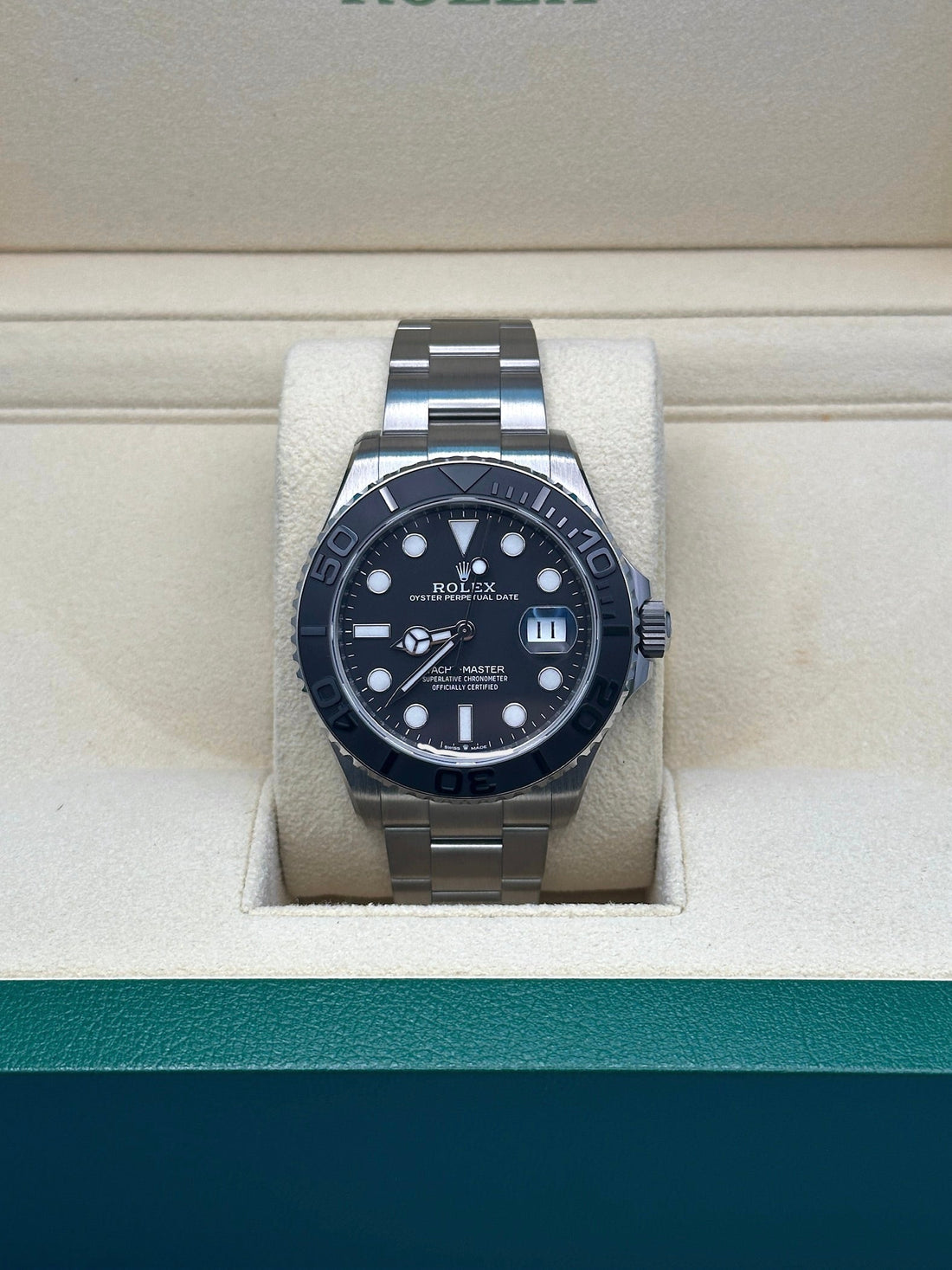 Rolex Yacht-Master 42 226627, 2024, black dial, Oyster bracelet