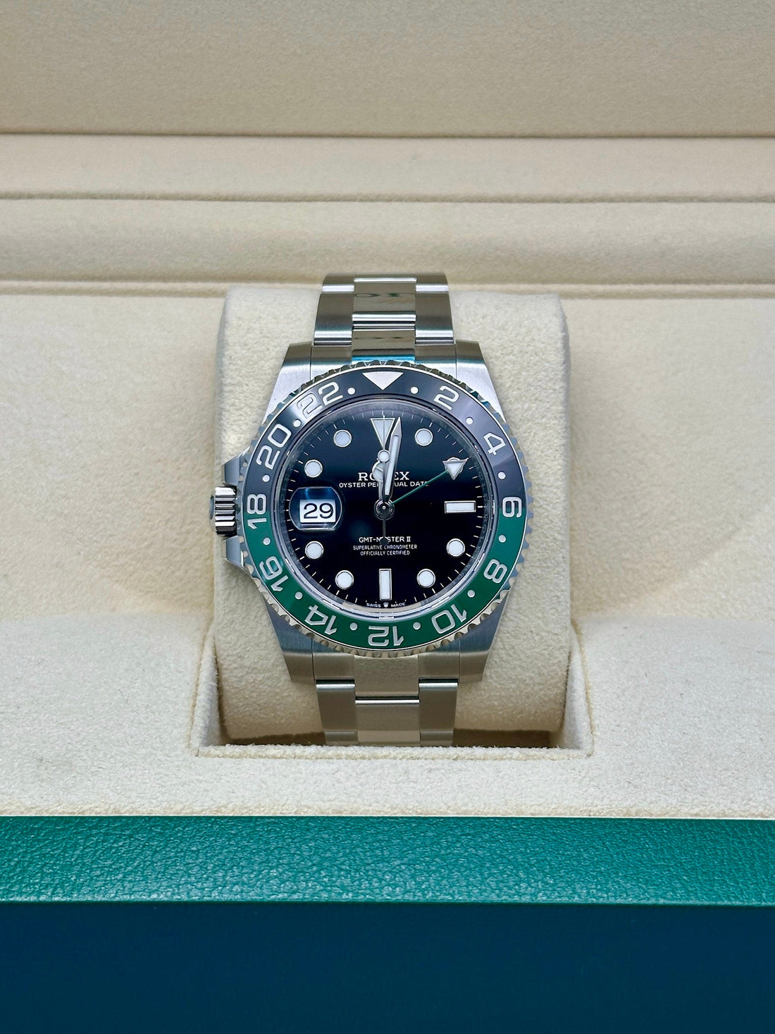 Rolex GMT-Master II Sprite 126720VTNR, 2024, black dial, Oyster bracelet