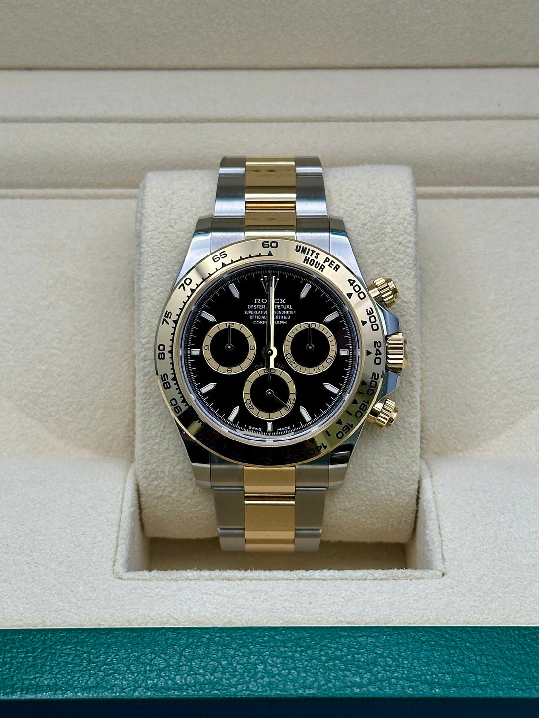 Rolex Daytona 126503, 2024, black index dial, Oyster bracelet