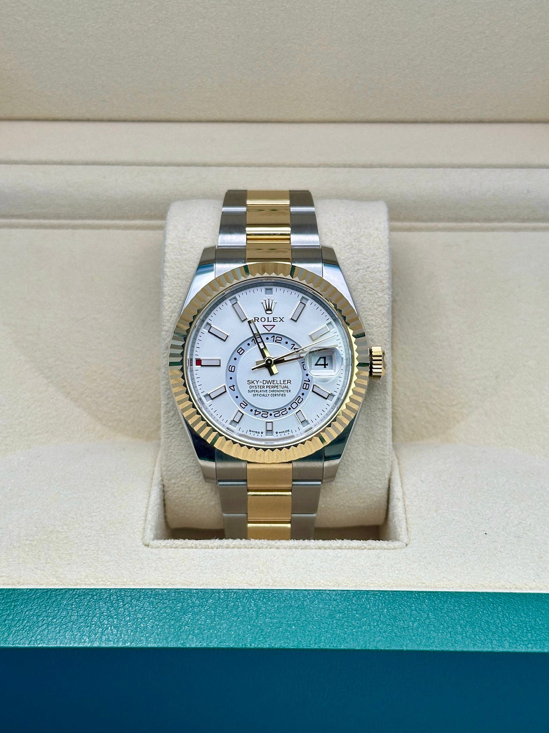Rolex Sky-Dweller 42 336933, 2024, white dial
