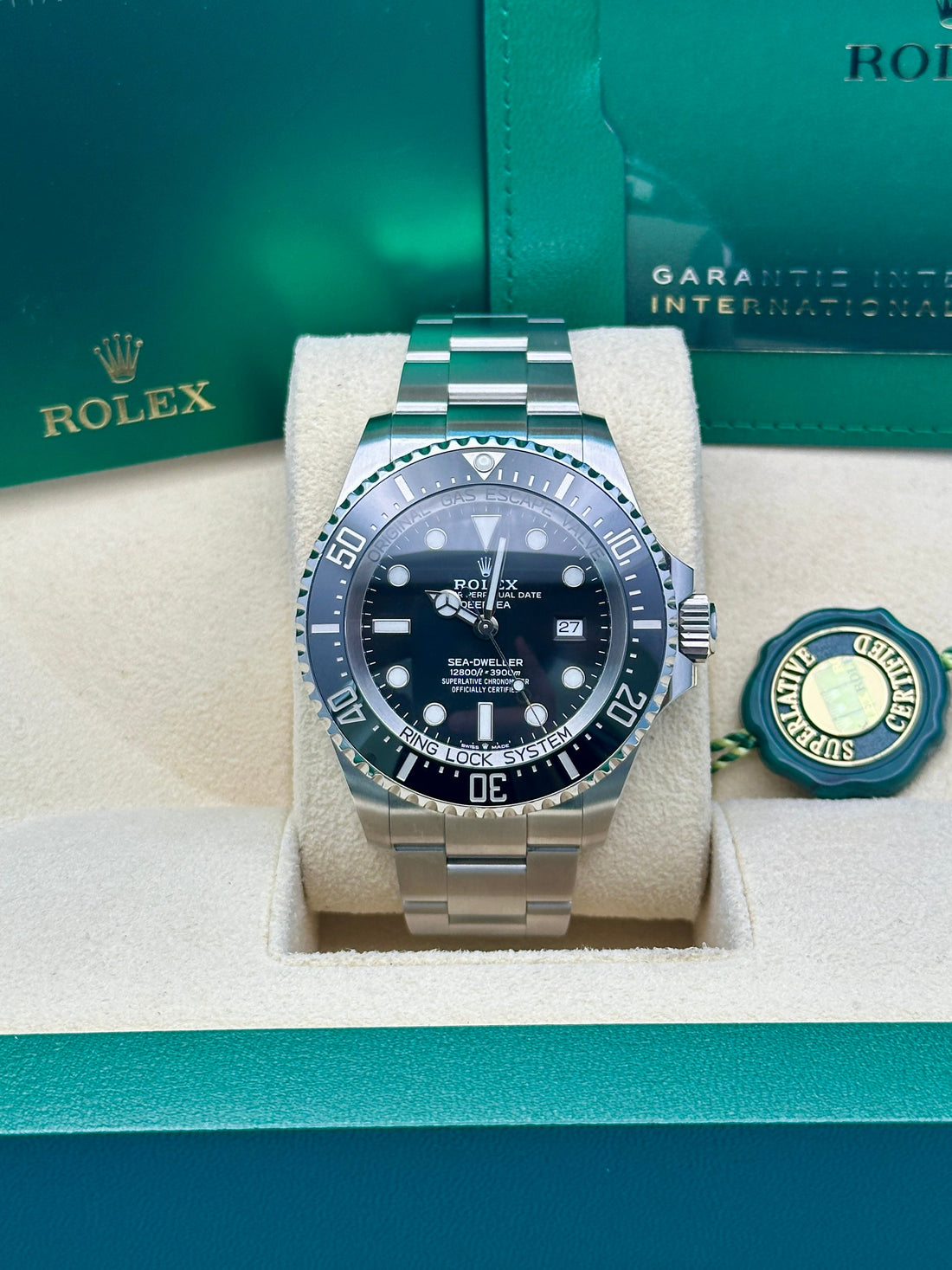 Rolex Sea-Dweller Deepsea 44 Watch - Black Dial