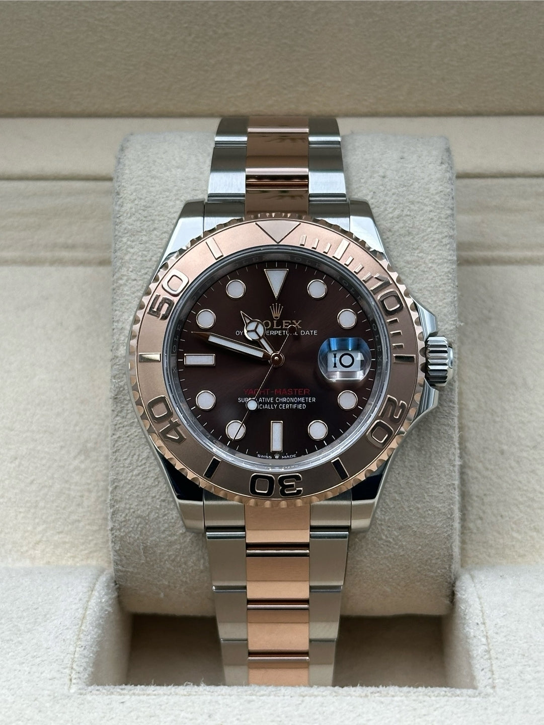 Rolex Yacht-Master 40 126621, 2024, chocolate dial, Oyster bracelet