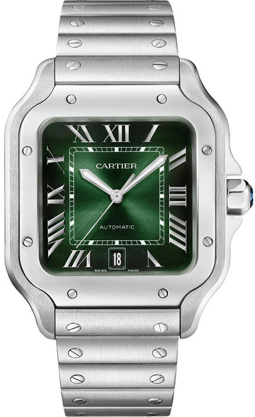 Cartier Santos De Cartier WSSA0062 Green Dial Large - 2025