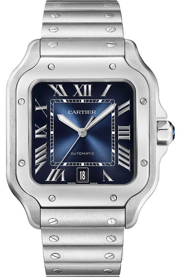 Cartier Santos De Cartier WSSA0071 Blue Dial Large - 2025