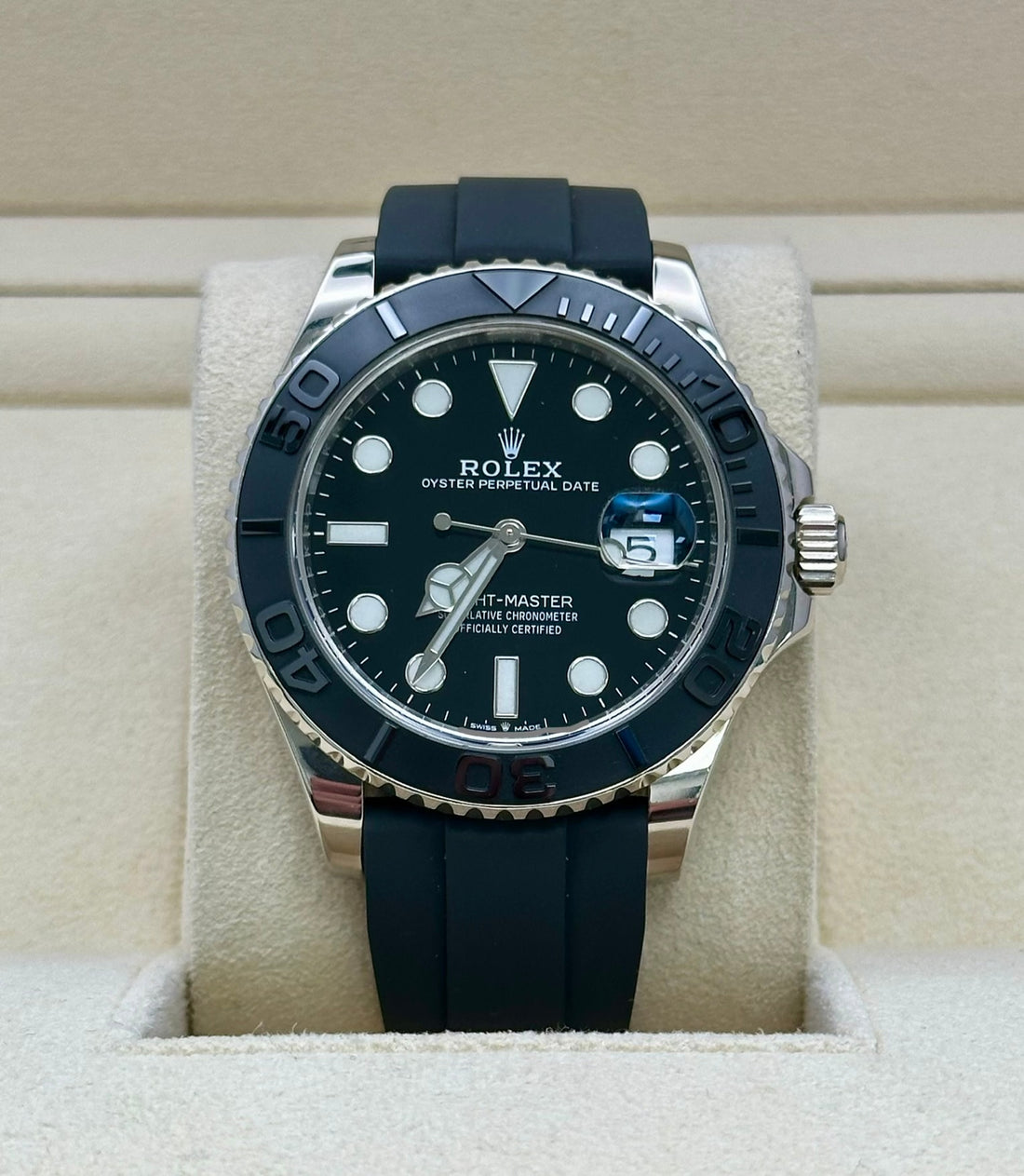 Rolex Yacht-Master 226659, 2021, black dial, Oysterflex bracelet