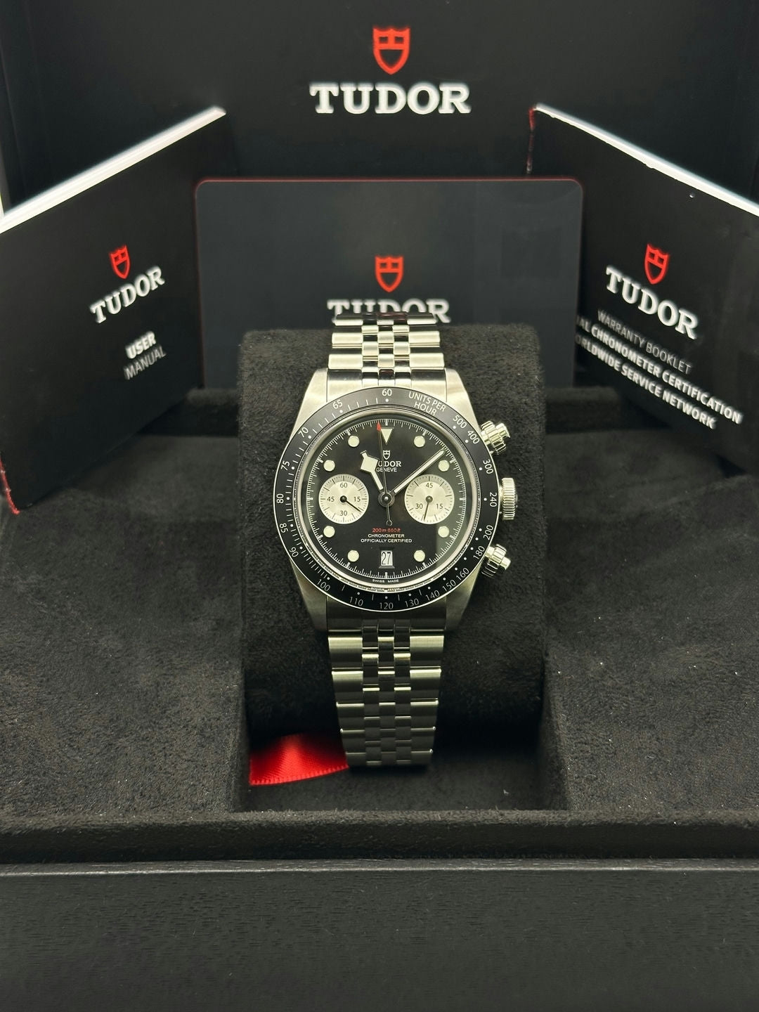 Tudor Black Bay 79360N, 2026, black dial, Jubilee bracelet
