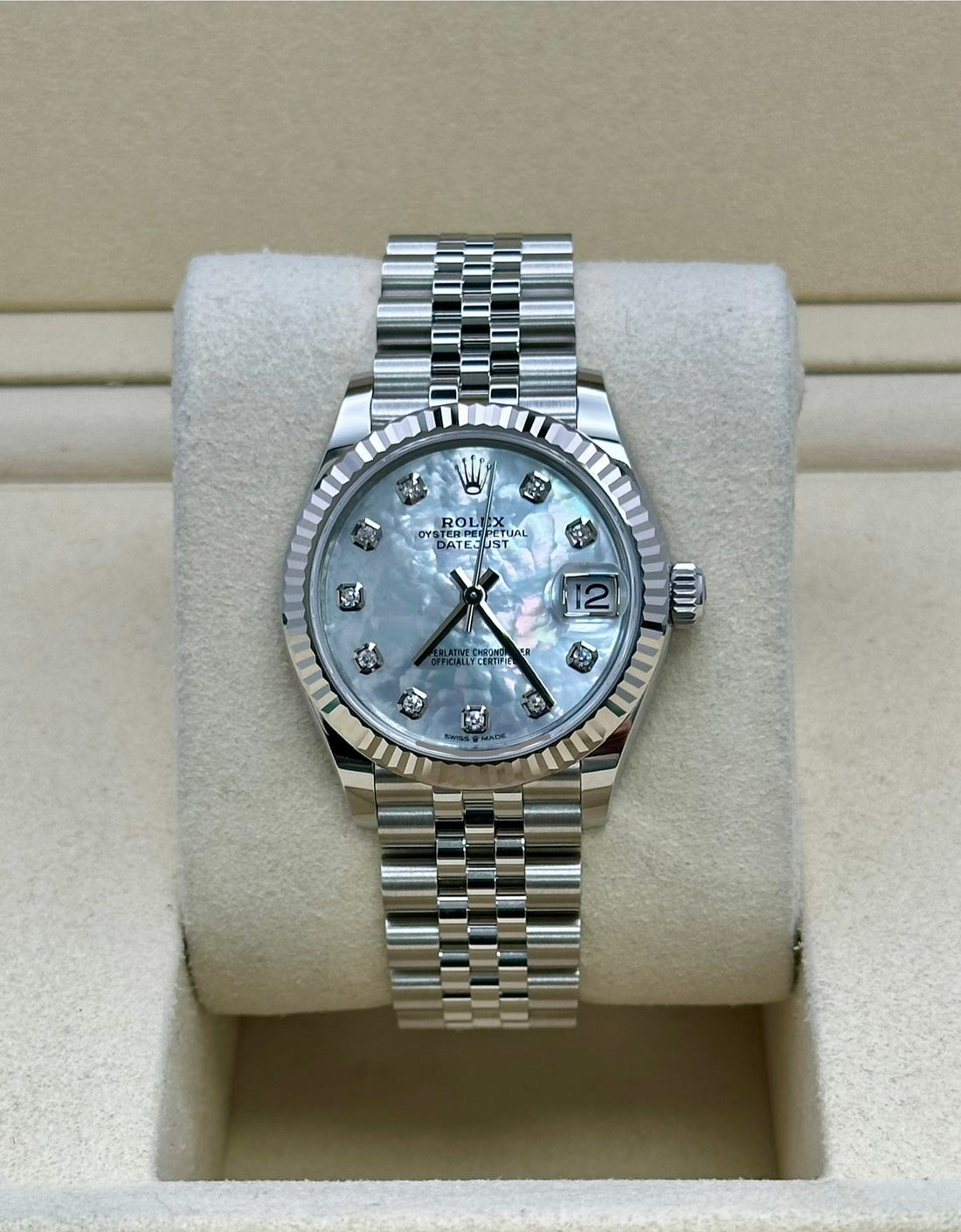 Rolex Datejust Mother Of Pearl Dial Jubilee Bracelet 278274