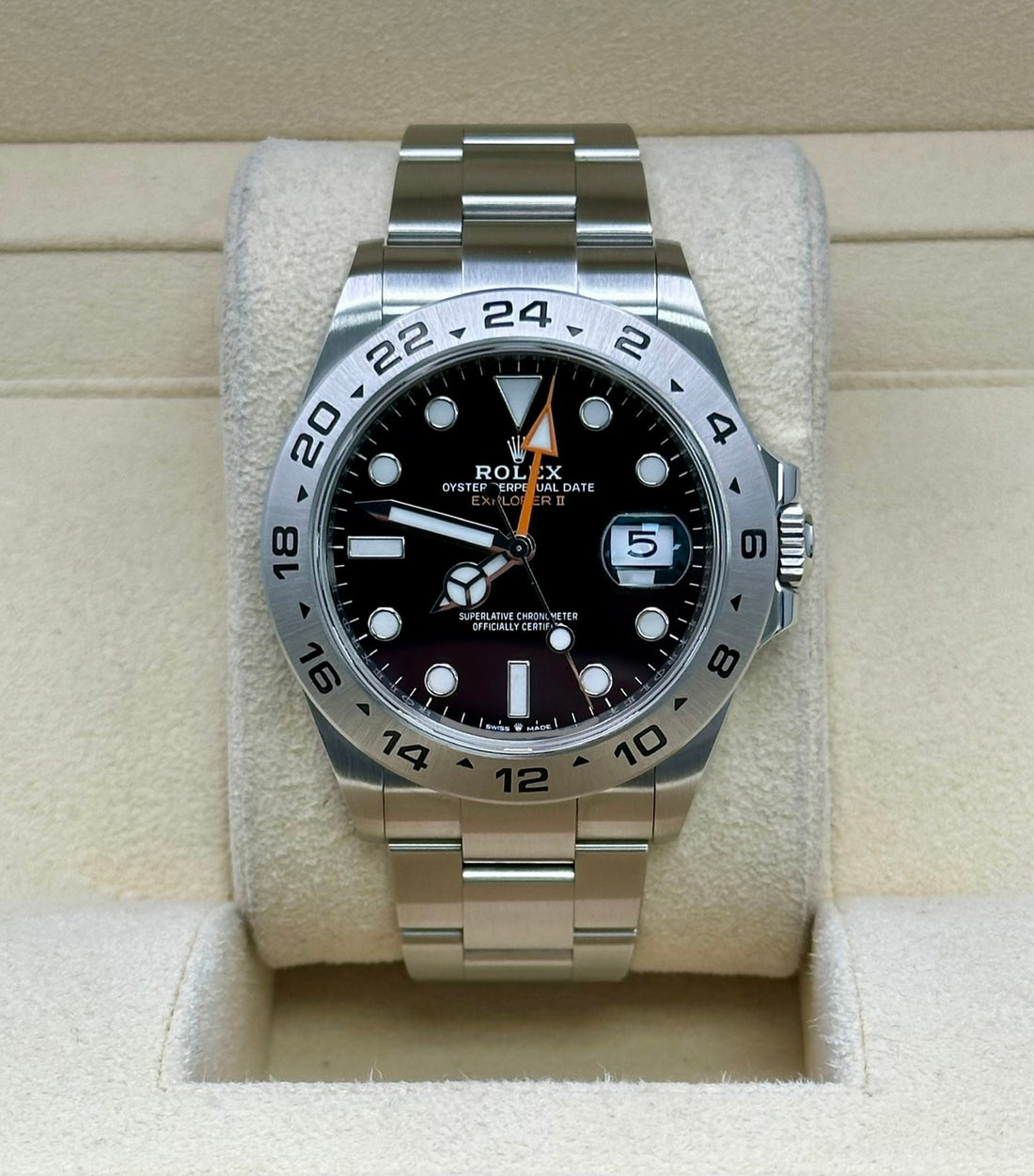 Rolex Explorer 226570, 2023, black dial, Oyster bracelet