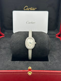 Cartier Baignoire HPI01854, 2026, white dial, steel bracelet